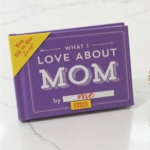 Knock Knock Purple Fill-in-the-Blank Book